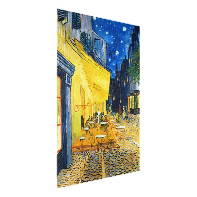 Quadros movimento artístico Pós-impressionismo Vincent van Gogh - Café Terrace at Night