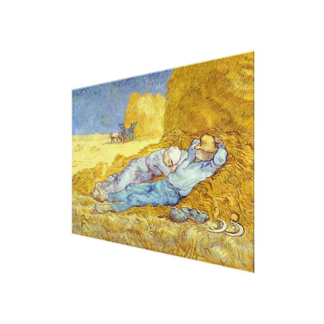 Quadros famosos Vincent Van Gogh - The Napping