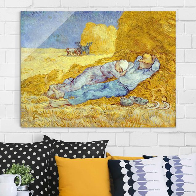 decoraçao para parede de cozinha Vincent Van Gogh - The Napping