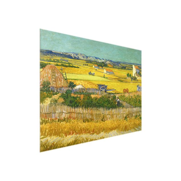 Quadros movimento artístico Pós-impressionismo Vincent Van Gogh - The Harvest