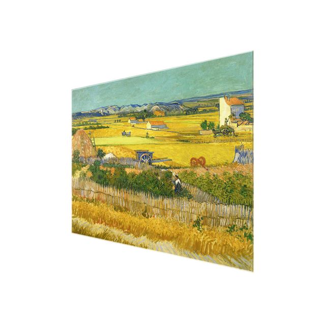 Quadros paisagens Vincent Van Gogh - The Harvest