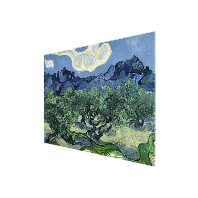 Quadros árvores Vincent Van Gogh - Olive Trees