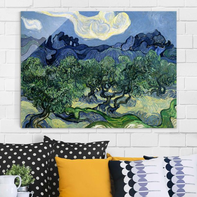 decoraçoes cozinha Vincent Van Gogh - Olive Trees