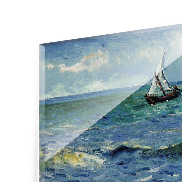 quadro de praia Vincent Van Gogh - Seascape Near Les Saintes-Maries-De-La-Mer