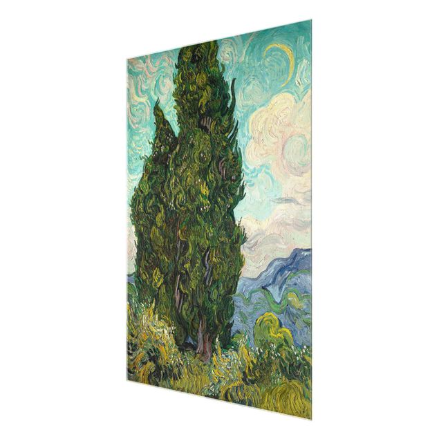 quadro de árvore Vincent van Gogh - Cypresses