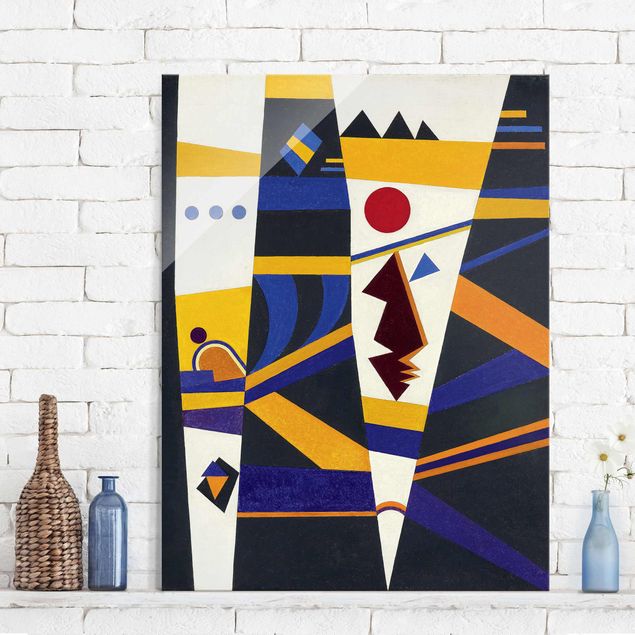 Quadros movimento artístico Expressionismo Wassily Kandinsky - Binding