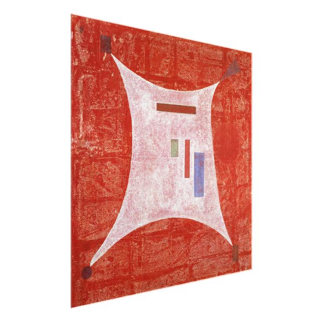 Quadros em vidro abstratos Wassily Kandinsky - Towards The Four Corners