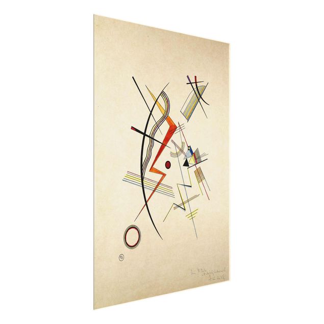Quadros em vidro abstratos Wassily Kandinsky - Annual Gift to the Kandinsky Society