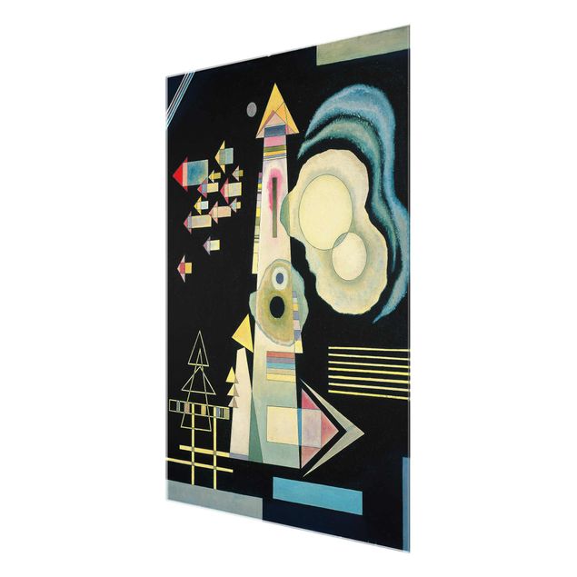 quadros abstratos modernos Wassily Kandinsky - Arrows