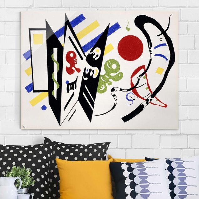 Quadros movimento artístico Expressionismo Wassily Kandinsky - Reciproque