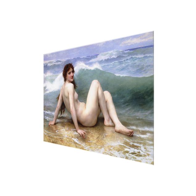 quadros para parede William Adolphe Bouguereau - The Wave