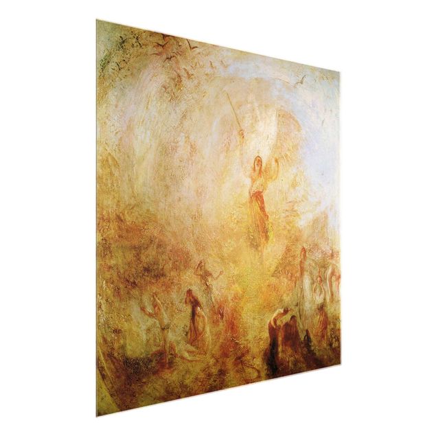 Quadros em vidro abstratos William Turner - The Angel Standing in the Sun