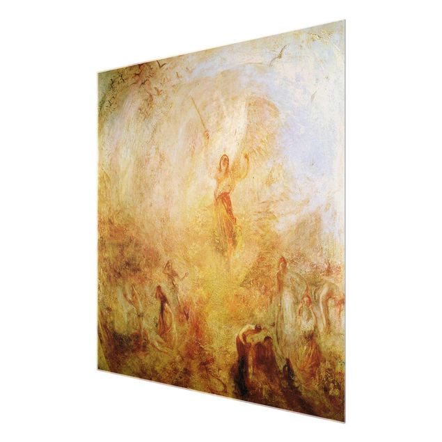 quadros abstratos para sala William Turner - The Angel Standing in the Sun
