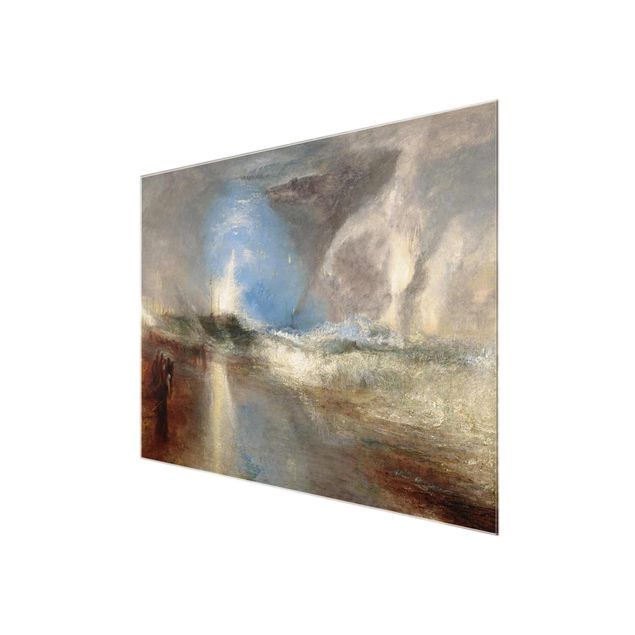 quadro decorativo mar William Turner - Rockets And Blue Lights (Close At Hand) To Warn Steamboats Of Shoal Water