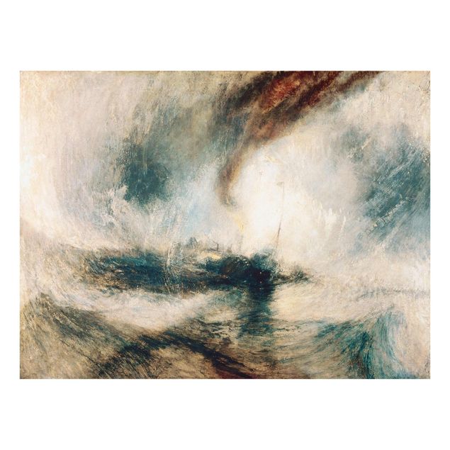 Quadros praia William Turner - Snow Storm - Steam-Boat Off A Harbour’S Mouth