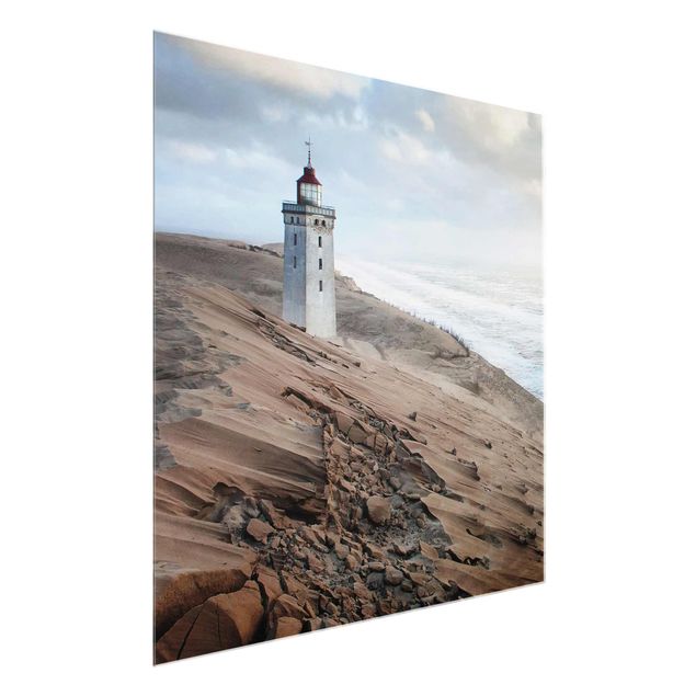 quadro decorativo mar Lighthouse In Denmark