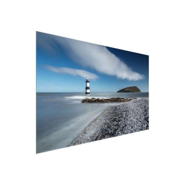 quadros sobre o mar Lighthouse In Wales