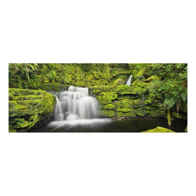 quadro da natureza Lower Mclean Falls In New Zealand