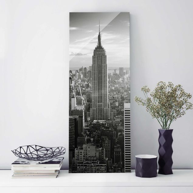 Quadros em vidro Nova Iorque Manhattan Skyline