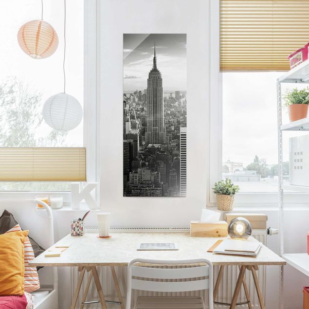 decoraçao para parede de cozinha Manhattan Skyline