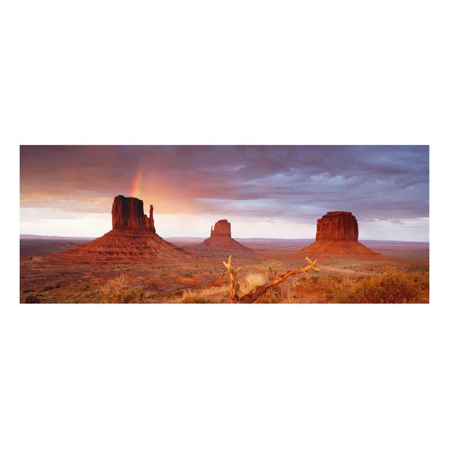 quadros de paisagens Monument Valley At Sunset