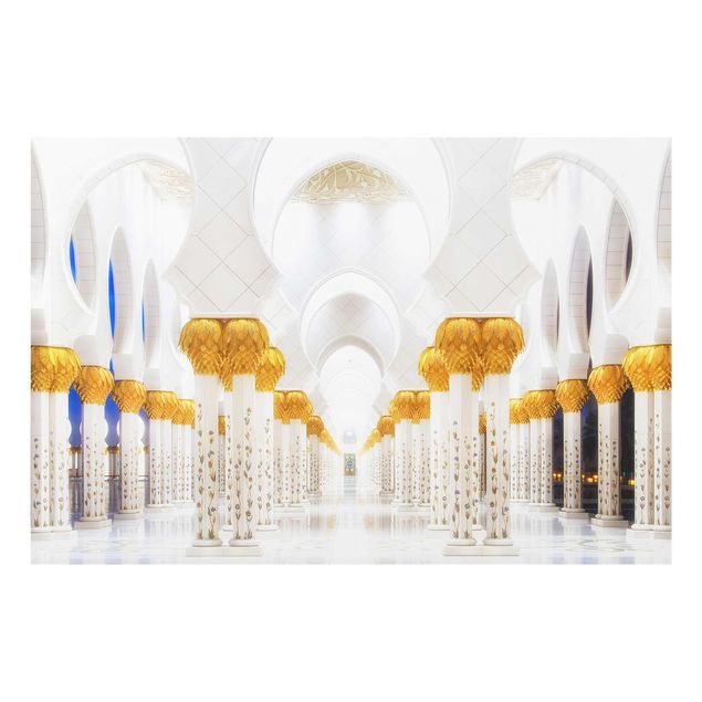Quadros decorativos Mosque In Gold