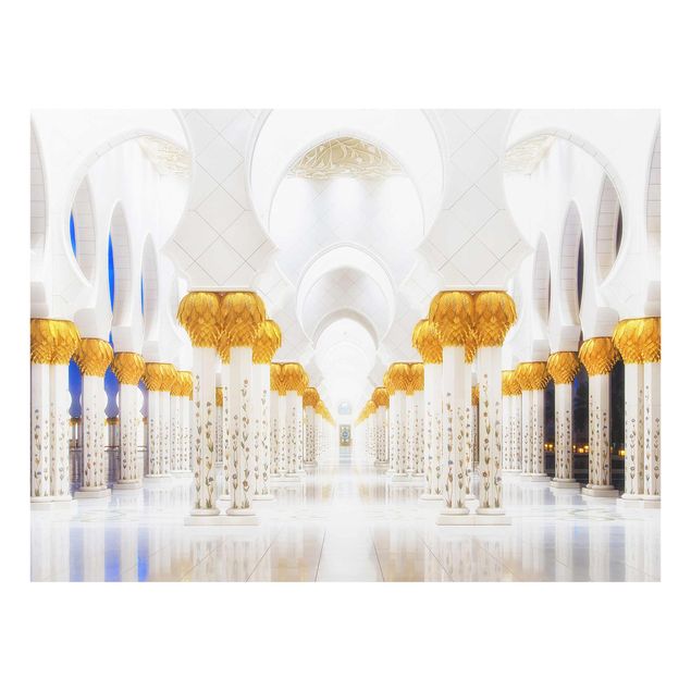Quadros decorativos Mosque In Gold