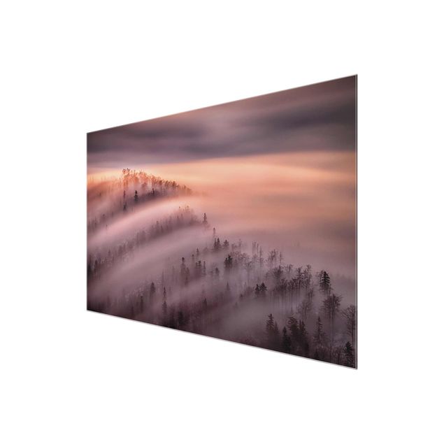 quadros decorativos para sala modernos Fog Flood