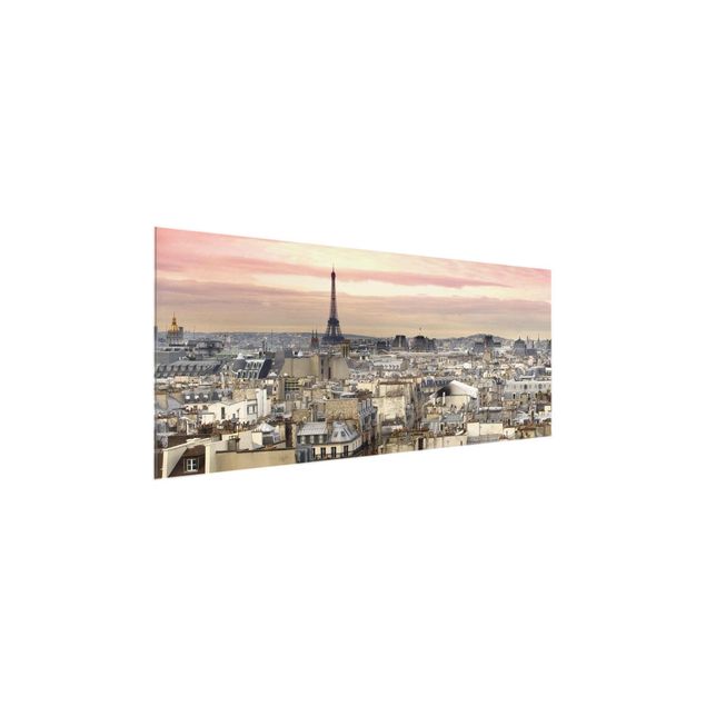 Quadros em vidro cidades e paisagens urbanas Paris Up Close