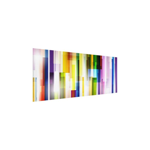 quadros abstratos modernos Rainbow Cubes