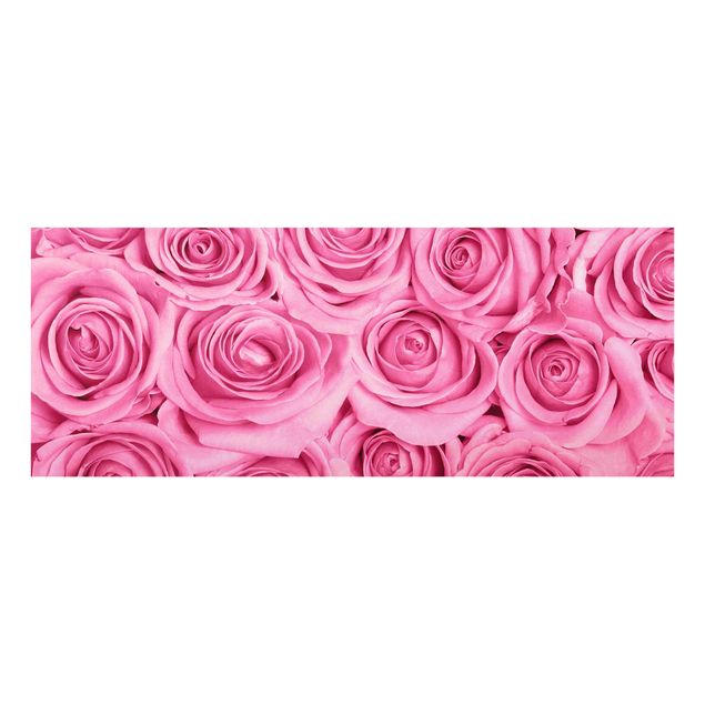 quadro com flores Pink Roses