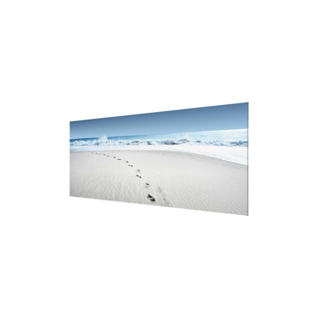 quadro decorativo mar Traces In The Sand