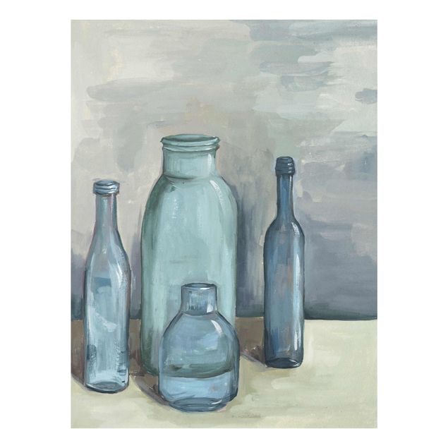 quadros para parede Still Life With Glass Bottles II