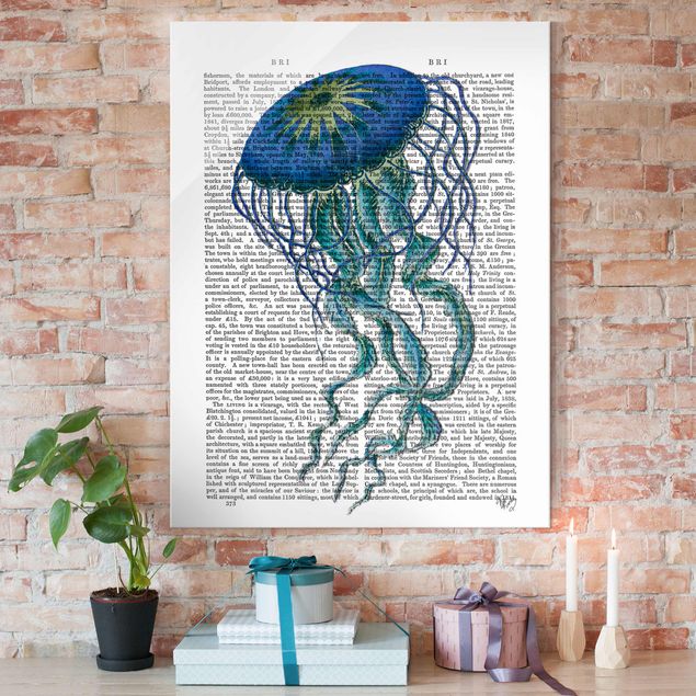 decoraçao cozinha Animal Reading - Jellyfish