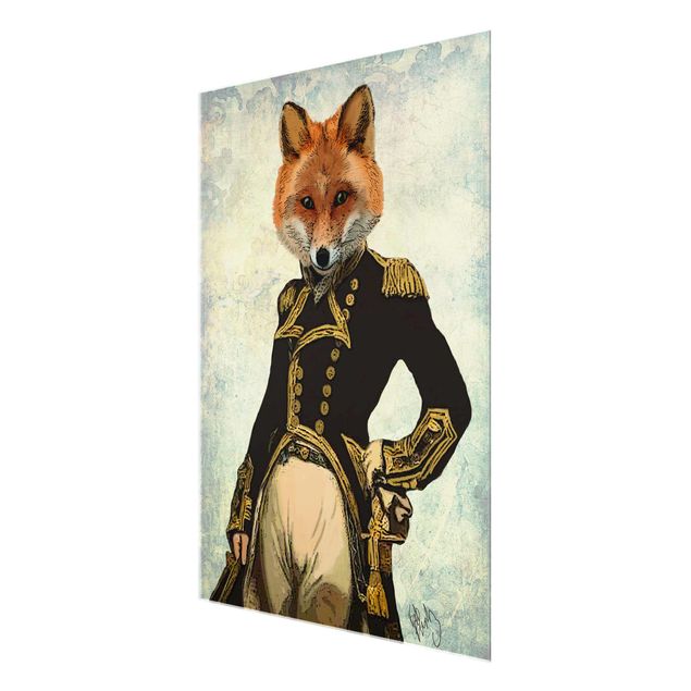 Quadros decorativos Animal Portrait - Fox Admiral