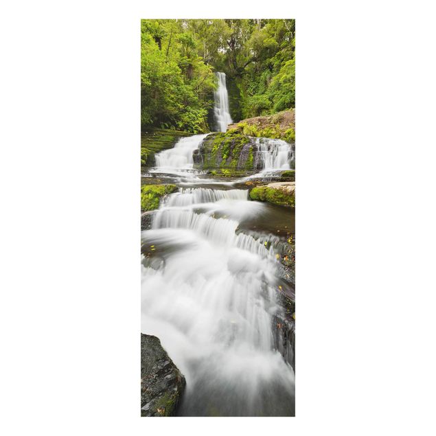 Quadros natureza Upper Mclean Falls In New Zealand