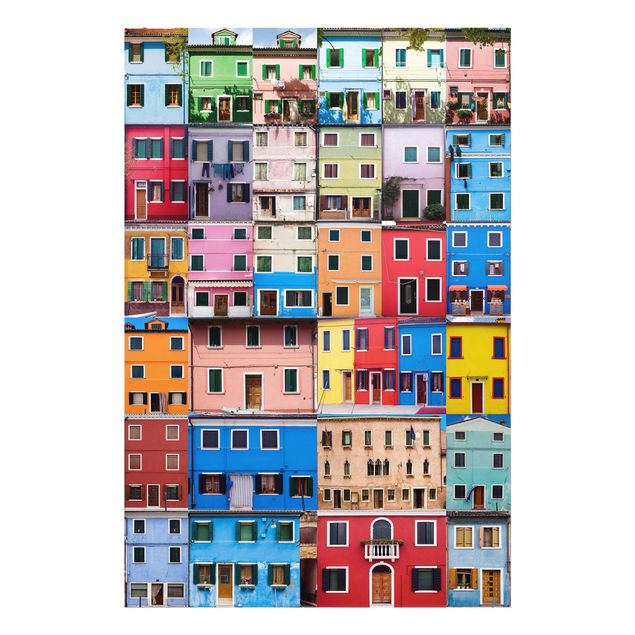 Quadros multicoloridos Venetian Homes