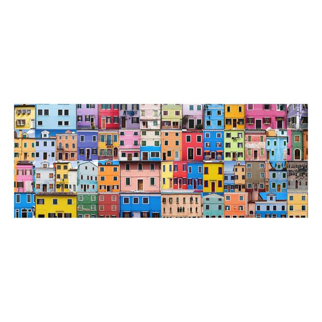 Quadros multicoloridos Venetian Homes