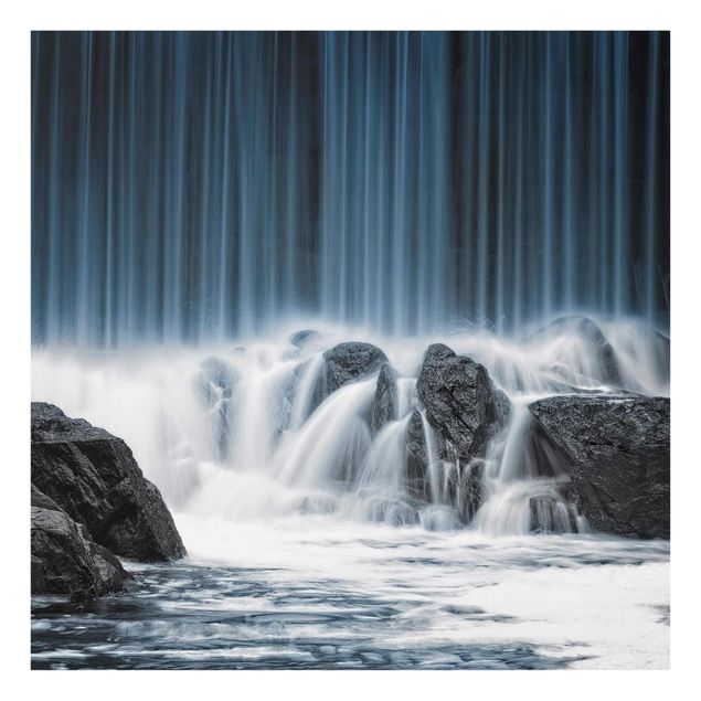 Quadros natureza Waterfall In Finland