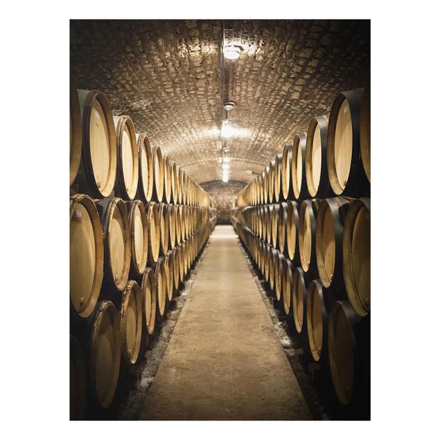 quadro de vidro Wine cellar