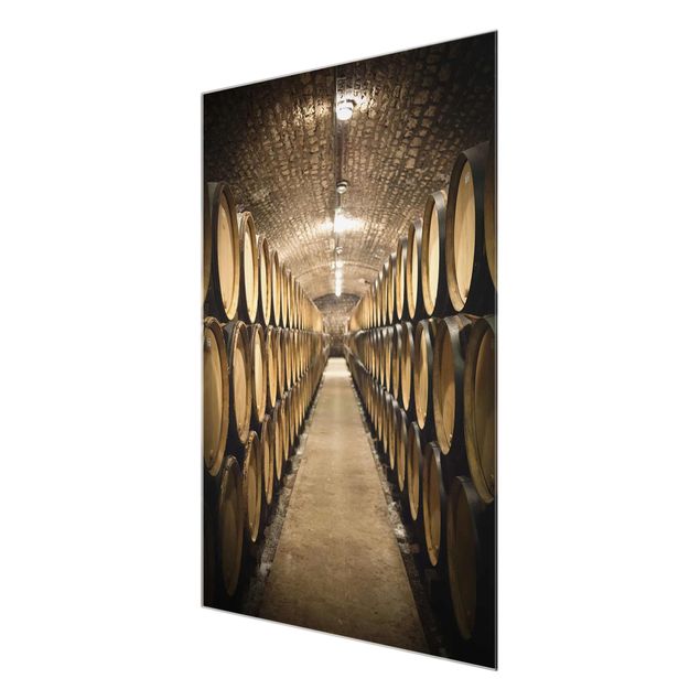 Quadros em vidro Wine cellar
