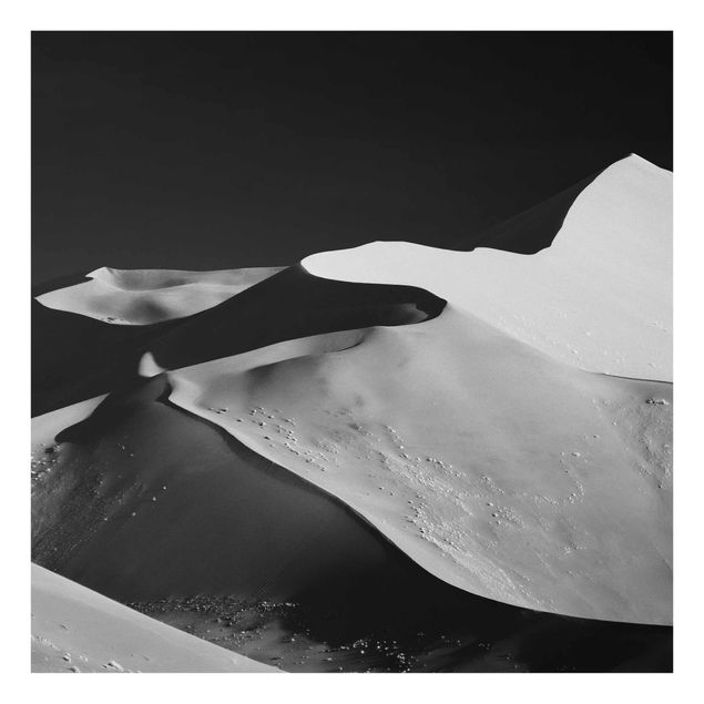 Quadros em vidro paisagens Desert - Abstract Dunes