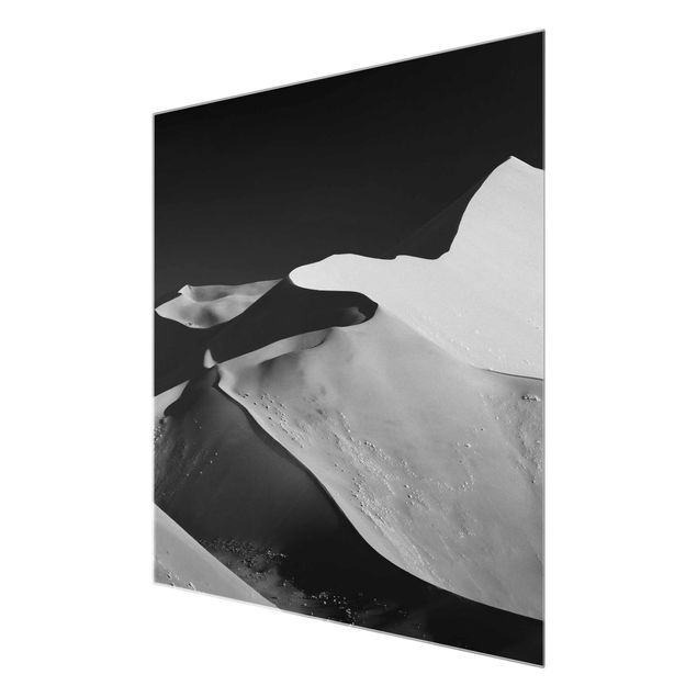 Quadros em vidro abstratos Desert - Abstract Dunes