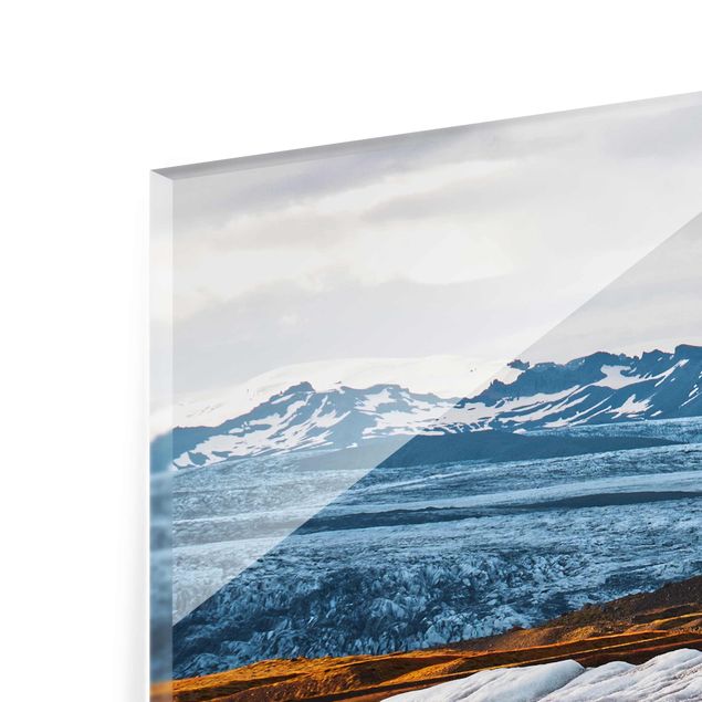quadros modernos para quarto de casal Glacier Lagoon