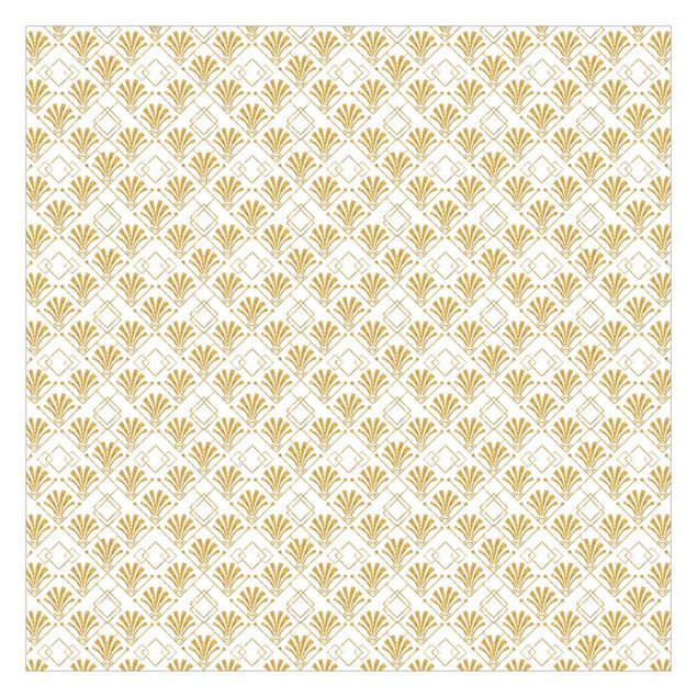 Quadros de Andrea Haase Glitter Optic With Art Deco Pattern In Gold