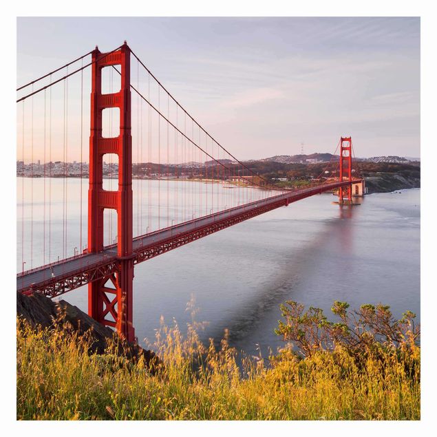 Mural de parede Golden Gate Bridge In San Francisco