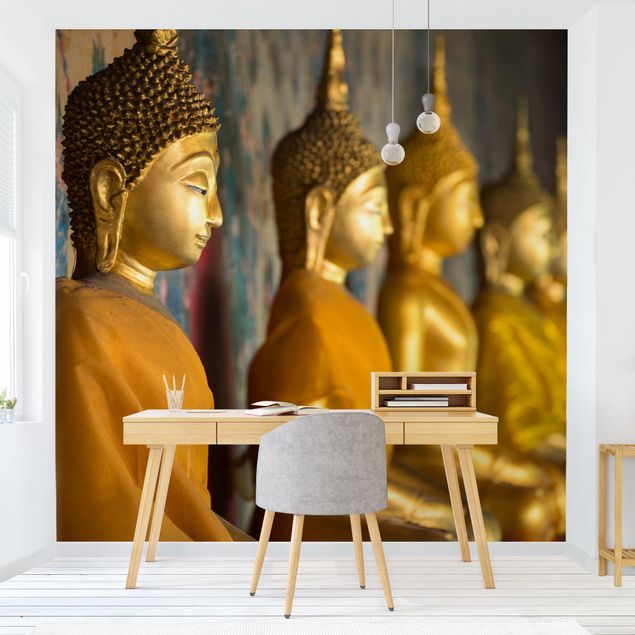 decoraçao cozinha Golden Buddha Statue