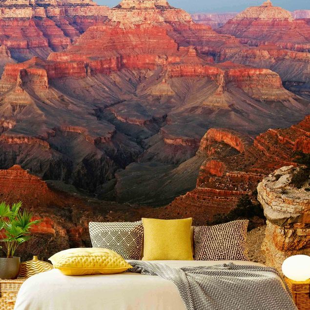 paisagens naturais papel de parede Grand Canyon After Sunset