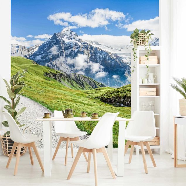 papel de parede moderno Grindelwald Panorama