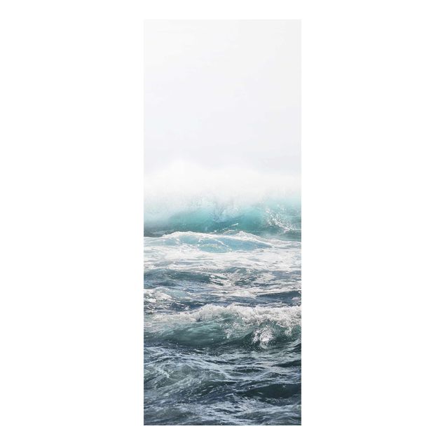 Quadros em vidro praia Large Wave Hawaii